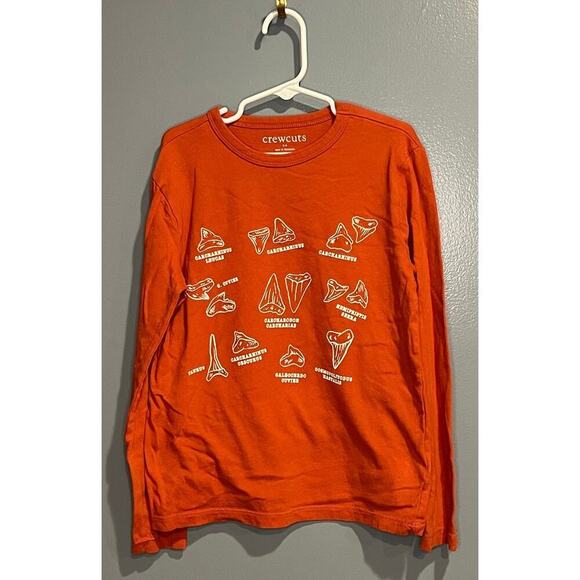 Crewcuts Other - EUC Crewcuts Boys Long Sleeve Shark Teeth Shirt